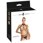 Bad Kitty Harness 3-Piece Set – Black – S-L — Photo 1