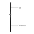 Ouch! Adjustable Breathable Ball Gag – Black — Photo 5