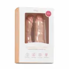 EasyToys – dual-ended silicone dildo with suction cup – 18 cm — Photo 2