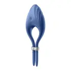 Satisfyer Duelist vibruojantis varpos žiedas – mėlynas — Nuotrauka 5