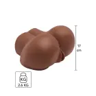 Hot Honey Rider vibruojantis masturbatorius – rudas — Nuotrauka 1