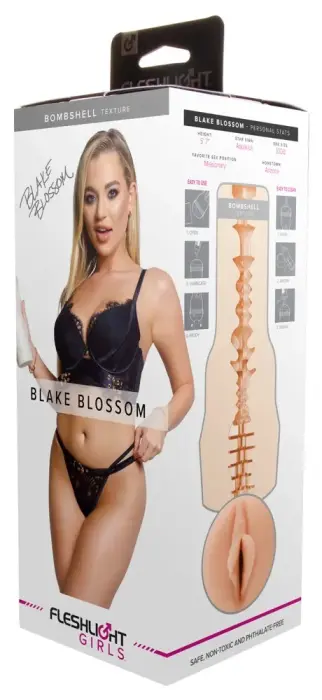 Fleshlight Blake Blossom vagīnas masturbators – 25 cm