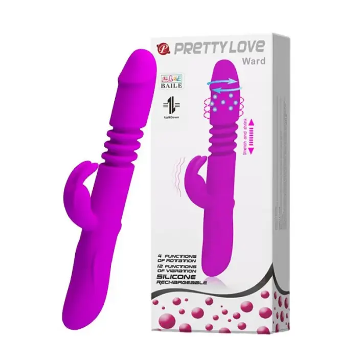 PRETTY LOVE WARD USB вибратор – 16 cm (6.3″) – фиолетовый
