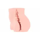 Kokos Cleo anatomisks intīmais masts – 19 cm – miesas krāsa — Foto 4