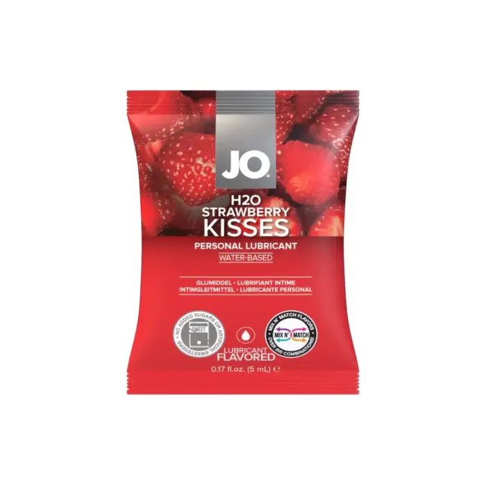 System JO H2O Strawberry maasika veepõhine librikant – 5 ml