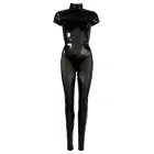 Cottelli Collection Jumpsuit Black Wet Look – S — Photo 8