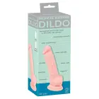 Medicīniskā silikona dildo – 18 cm — Foto 1