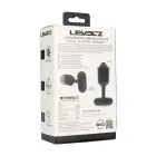 Hexagonal Vibrating Silicone Anal Plug – 18-20 cm – Black — Photo 3