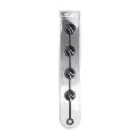 Silicone Round Anal Balls - XXL - 60mm - Black Photo
