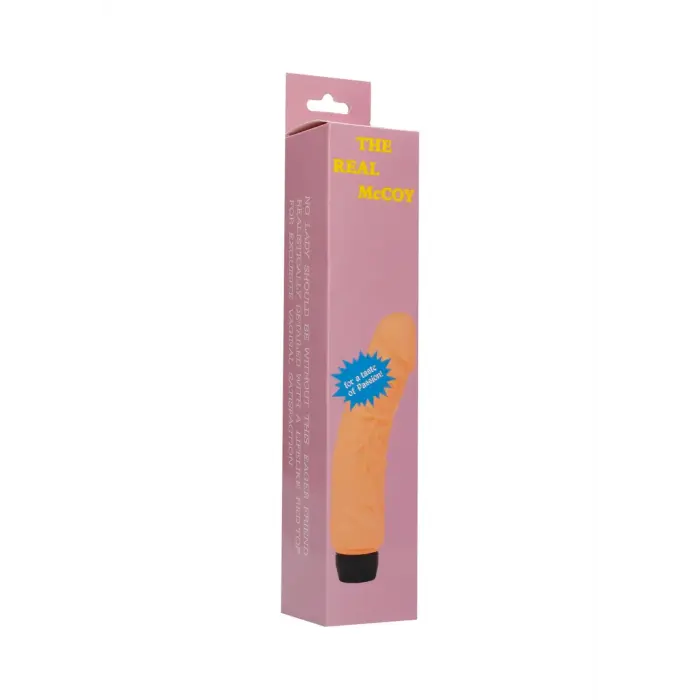Реалистичный вибратор The Real McCoy – 18 см (7″) – розовый