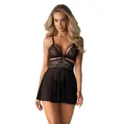 OBS babydoll öösärk – must – 2XL/3XL — Foto 3