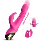 Zing Thrusting & Rotating Vibrator – 19.5 cm (7.7″) – Pink — Photo 2