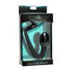 Explorer Silicone Cockring and Prostate Plug – Black — Photo 1