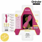ONINDER CUTE Buddy programėle valdomas vibratorius – 12.5 cm (4.9″) – rožinis — Nuotrauka 5