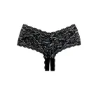 Candy Apple pitsist aluspüksid – One Size – mustad Photo