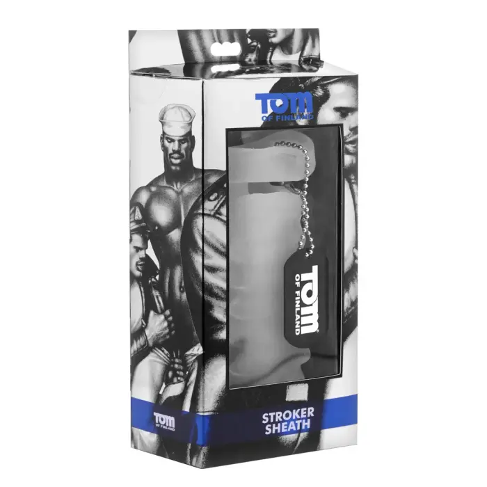 Tom of Finland насадка на член с ремнем для яичек и вибрацией