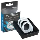 POTENZplus 3-Pack Cock Ring Set S, M, L – Clear — Photo 5