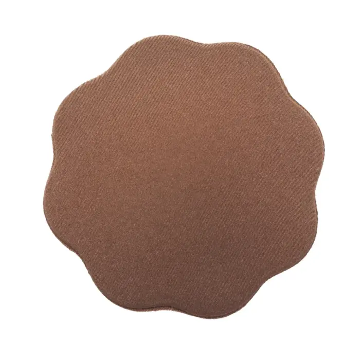 Bye Bra Fabric Nipple Covers Brown One-Size