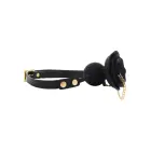 Taboom Dona Rose Ball Gag with Plug – Black — Photo 5