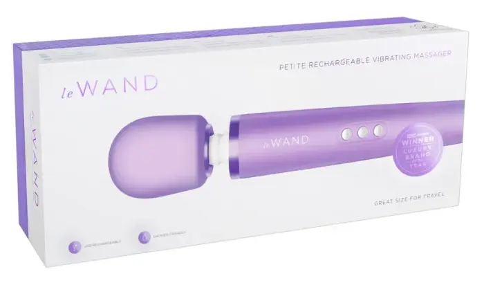 le Wand Petite wand вибратор – 25.4 см (10″) – фиолетовый