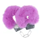 Classic Fluffy Handcuffs – Purple — Photo 2