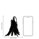 Small Feather Tickler - Black Foto 6