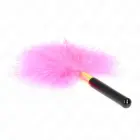 KINK Fuchsia Gold Feather Teaser 18cm – Elegant Sensory Accessory — Photo 2