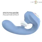 INTENSE GINA 3-in-1 Clitoral Stimulator – 14 cm (5.5″) – Blue — Photo 4