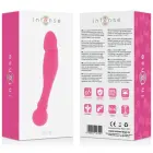 INTENSE Rick dvipusis lankstus dildo – 18 cm (7″) – rožinis — Nuotrauka 6