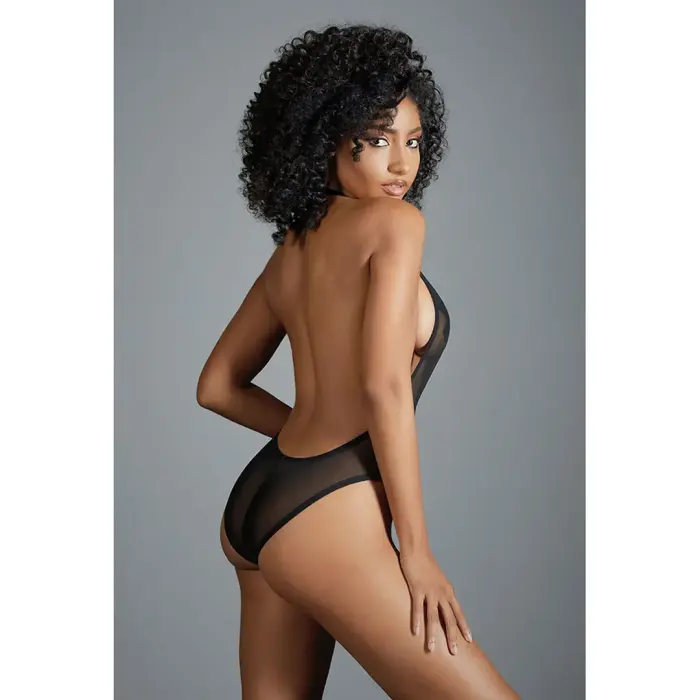 Jasmine Mesh Bodysuit – Black – One Size