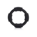 Hercules Silicone Cock Ring – Black — Photo 1