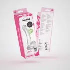 Hudini - Elastīgs caurspīdīgs dildo – 17.5 cm (6.9″) — Foto 1