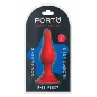 FORTO F-11 Lungo dildo – S – Sarkans — Foto 1
