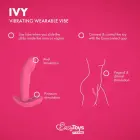 EasyConnect Ivy valkājama lietotnes vadāma intīmā ierīce – Violets — Foto 4