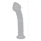 Glas Mr. Swirly stiklinis dildo – 20.3 cm (8″) — Nuotrauka 7
