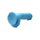 POP - Dildo with Balls – 21 cm (8.25″) – Blue — Photo 4