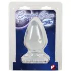 Kristāldzidrs liels spraudnis – 12.2 cm (4.8″) – Caurspīdīgs Foto 1