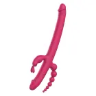 Essentials Anywhere Pleasure Vibe for Couples – Pink — Photo 5