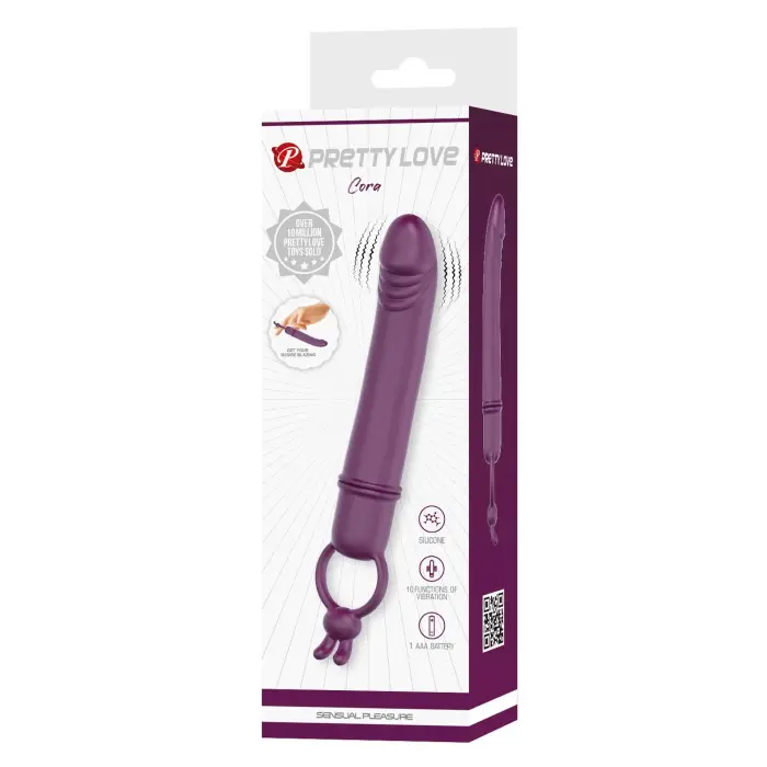 Pretty Love Cora silikona vibrators – rozā Foto 10