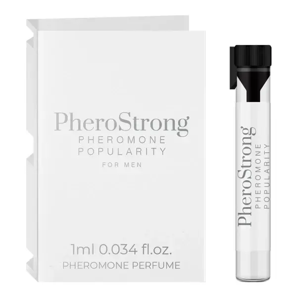 PheroStrong Popularity for Men 1 мл – духи с феромонами с цитрусовыми и древесными нотами