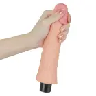 Real Softee vibreeriv vibraator – 22 cm (8.5″) – nahavärv — Foto 4