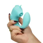Unihorn C-Horse Ocean Peak divkāršais vibrators – 15 cm (5.9″) – zils — Foto 5