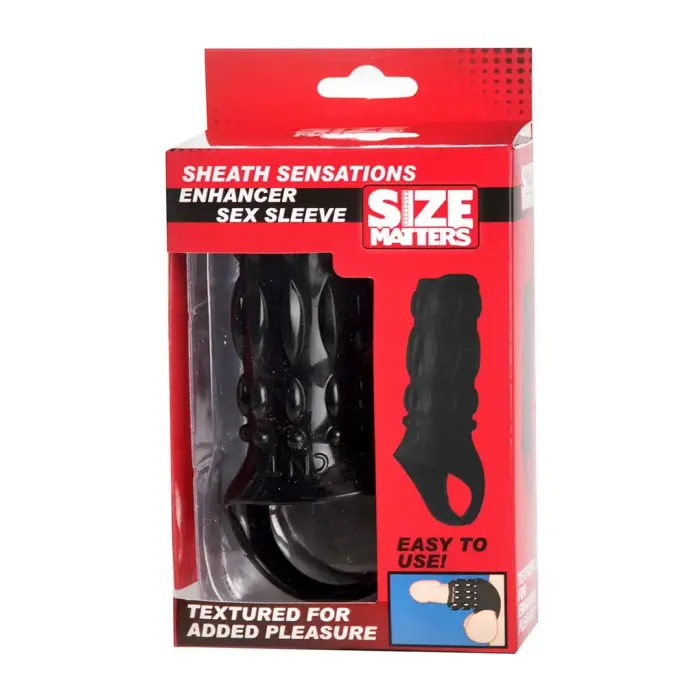 Enhancer Sex Sleeve – Black