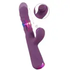 Javida 3 Function Rabbit Vibrator with Thrusting and Knocking Function – 24 cm (9.3″) – Pink — Photo 2