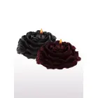 Rose Japanese Drip Candle 2pcs Red — Photo 1