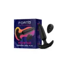 FORTO Pointed Vibrating Plug – анальная пробка – силикон – чёрный – 10 режимов — Фото 4