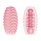 PRETTY LOVE - Passionate Double-Sided Egg Masturbator – Pink — Photo 4