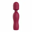 GLAM Travel Wand – kompakts uzlādējams masāžas vibrators (wand tipa) – rozā – 14,5 cm — Foto 2