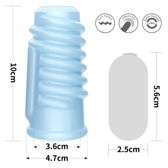 Vibrējošais Spirālveida bruņinieka gredzens Foto 2