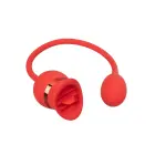 French Kiss Casanova dvigubas vibratorius – raudonas — Nuotrauka 2